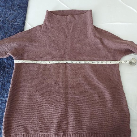 NWT Free People Ottoman sweater, brown/rose, XS - Picture 5 of 14